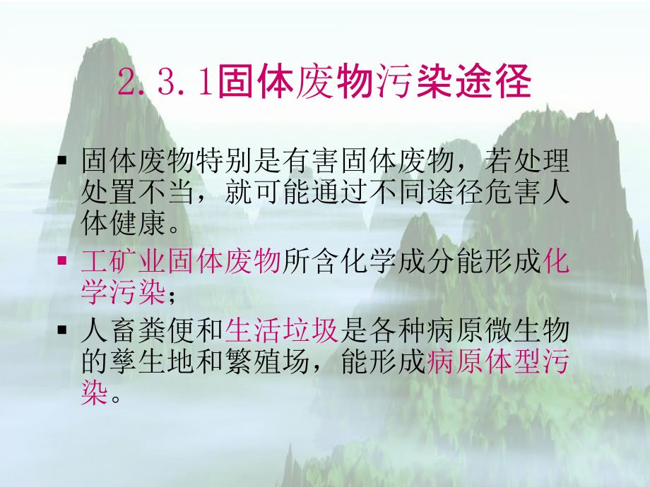 环境岩土工程学课件东南大学潘华良22固体废物的污染形式_第2页