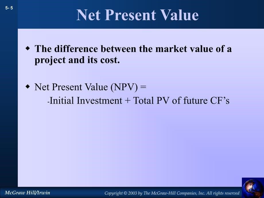 公司理财双语npv_第5页