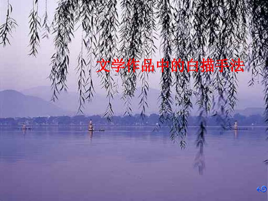 白描手法写作练习专题训练.ppt_第1页