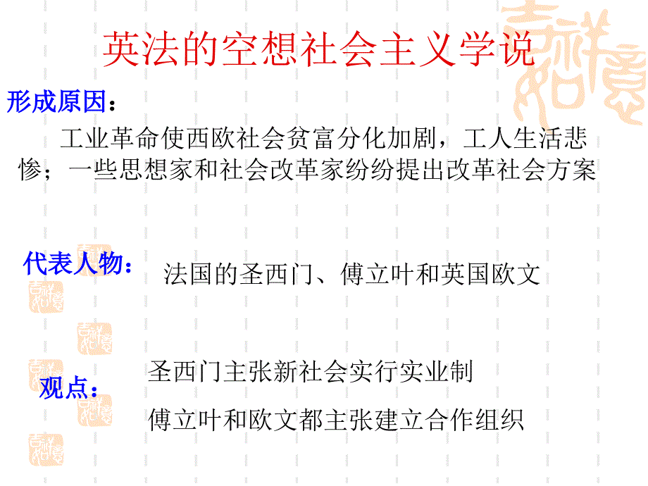 高三历史复习第九单元马克思主义的提出和实践_第4页