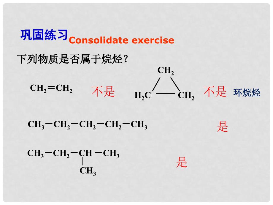 江西省临川区第二中学高中化学 第三章 第一节 最简单的有机化合物 甲烷 烷烃课件 新人教版必修2_第4页