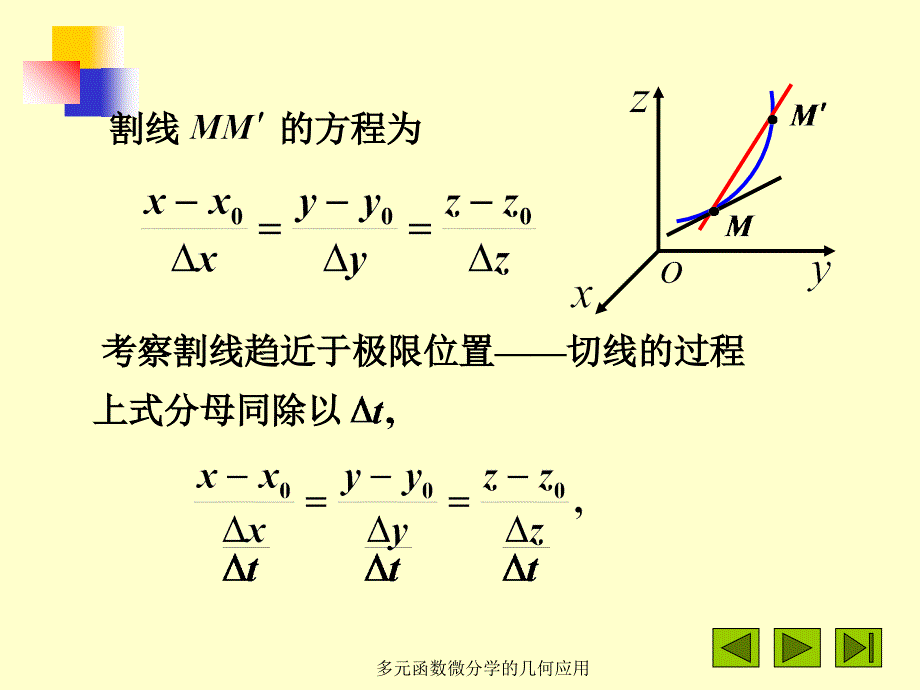 多元函数微分学的几何应用课件_第3页