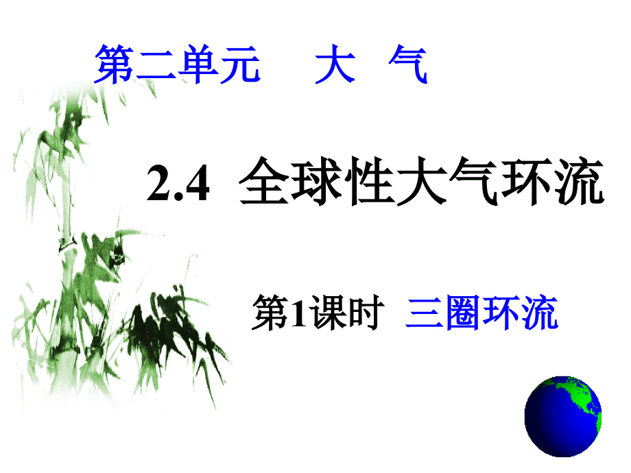 24全球性大气环流_第1页