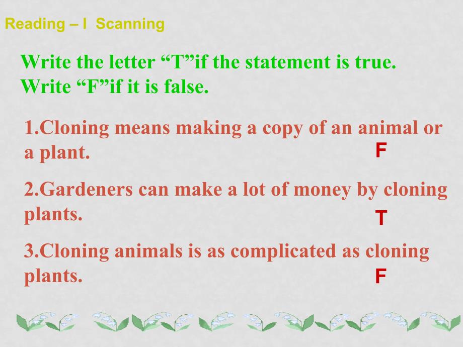 高中英语 unit2 cloningreading课件 新人教版选修8_第4页