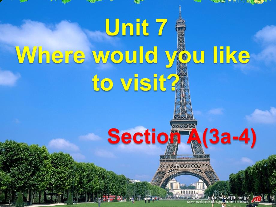 初三Unit7Wherewouldyouliketovisit_第1页