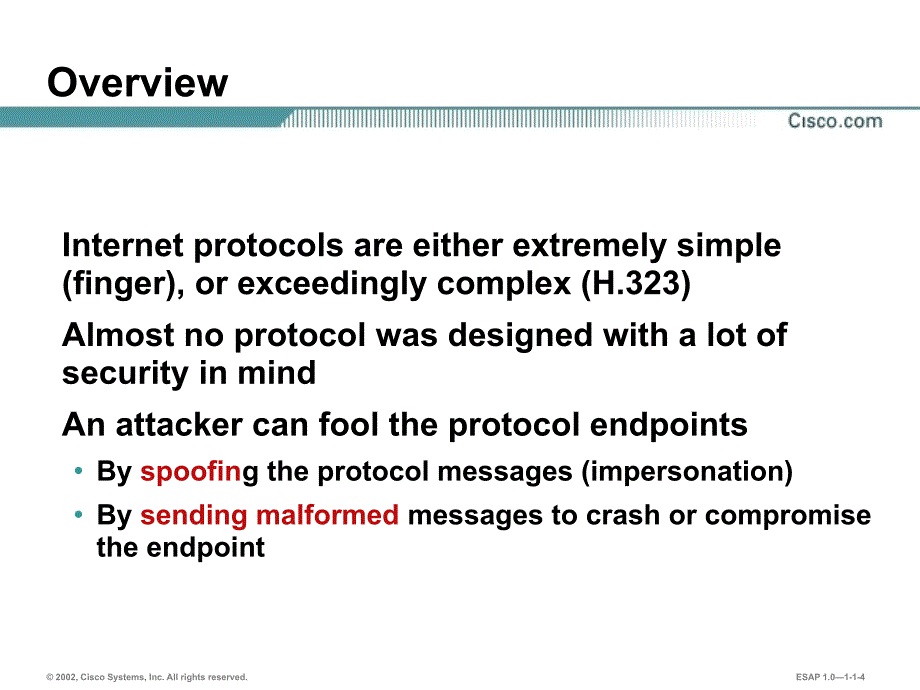 网络与信息安全：08Network Protocol Weaknesses8_第4页