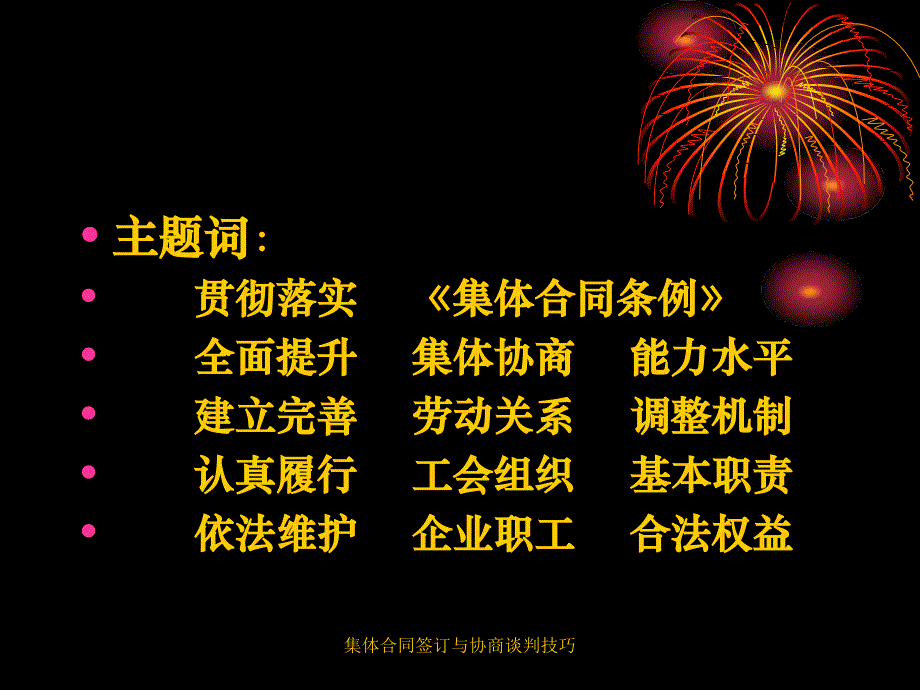 集体合同签订与协商谈判技巧课件_第2页