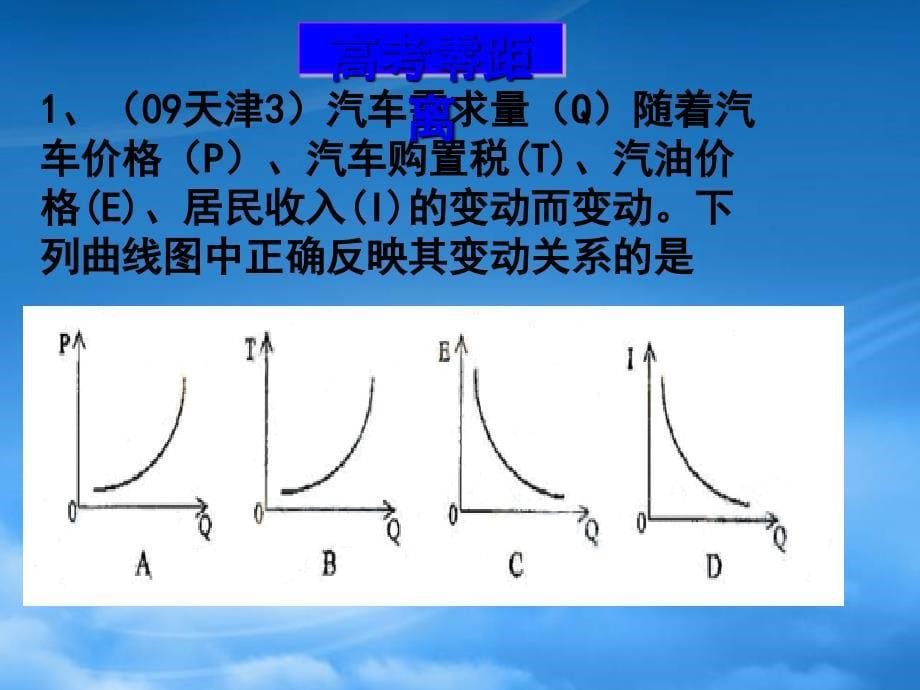 高三政治复习考点4价格变动的影响课件_第5页