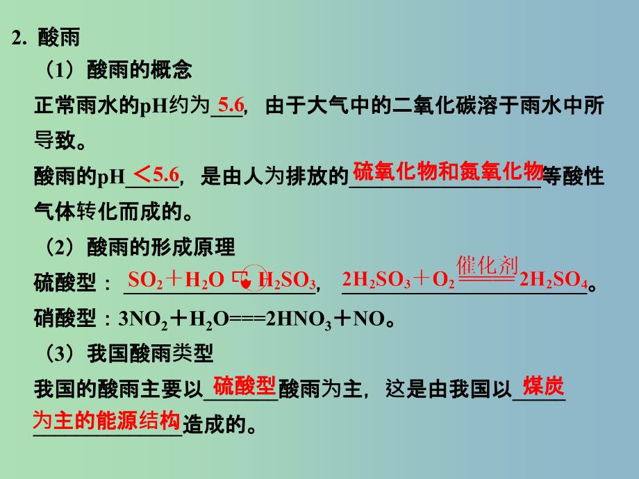 高中化学 4.1改善大气质量课件 新人教版选修1.ppt_第4页