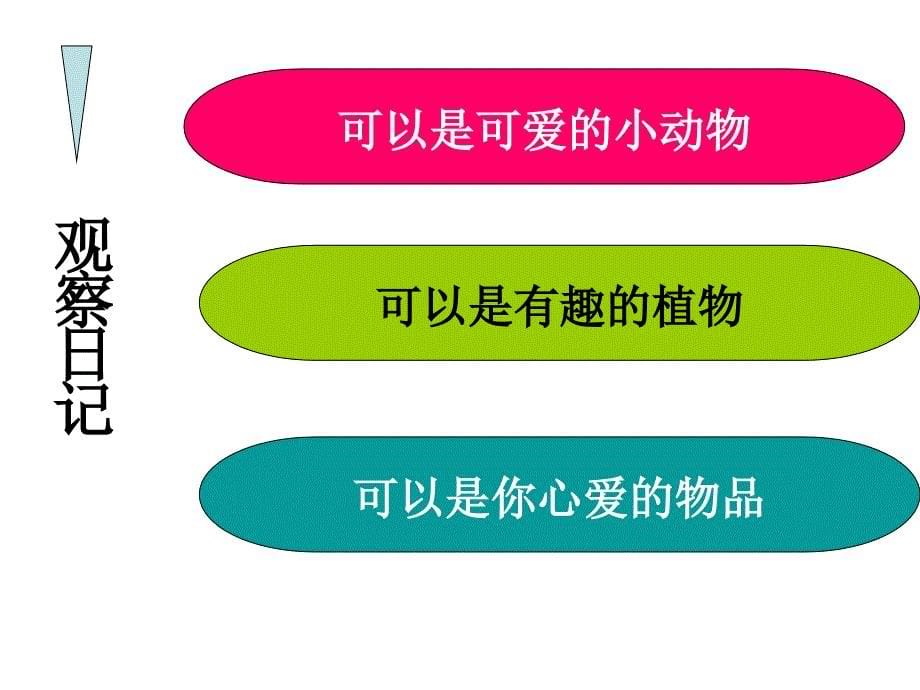 三年级上册习作《观察日记》_2_第5页