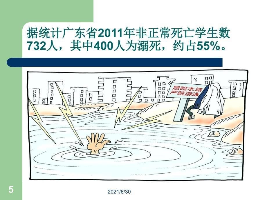 防溺水安全教育主题班会PPT_第5页