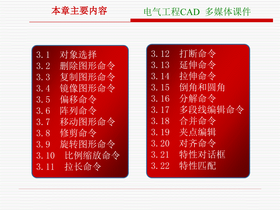 电气工程CAD教学课件_第2页