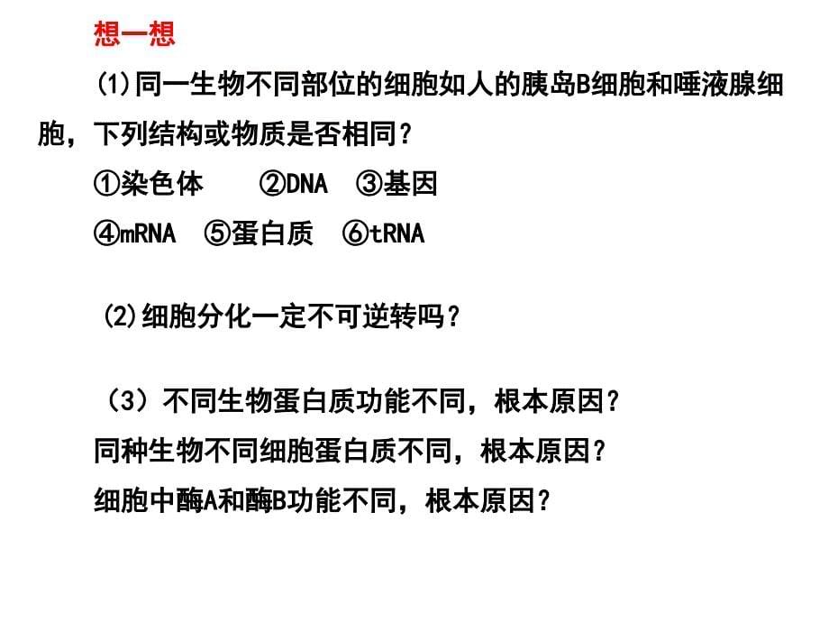 细胞的分化、衰老和癌变_第5页