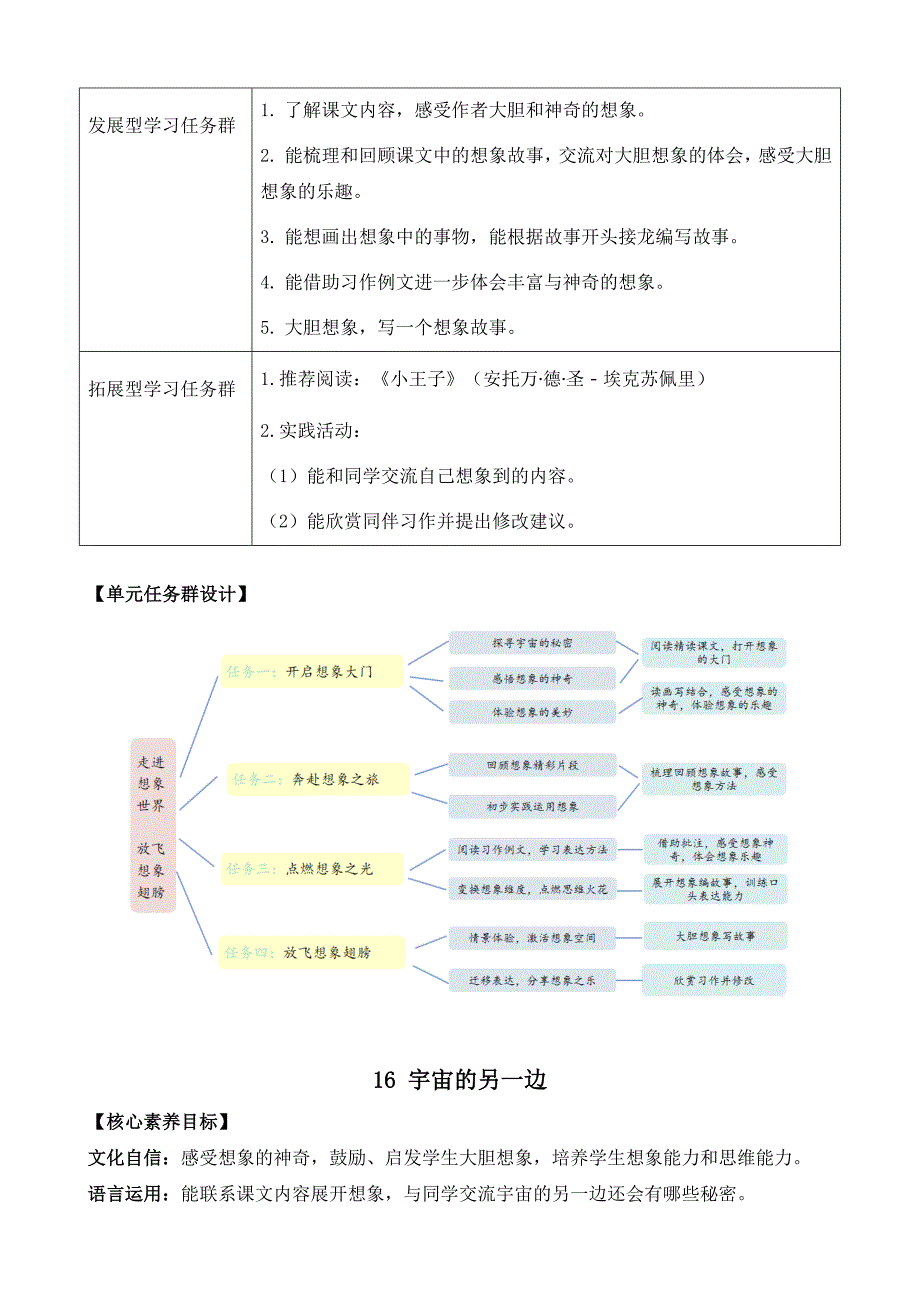 部编版语文三年级下册第五单元整体教学设计教案_第2页