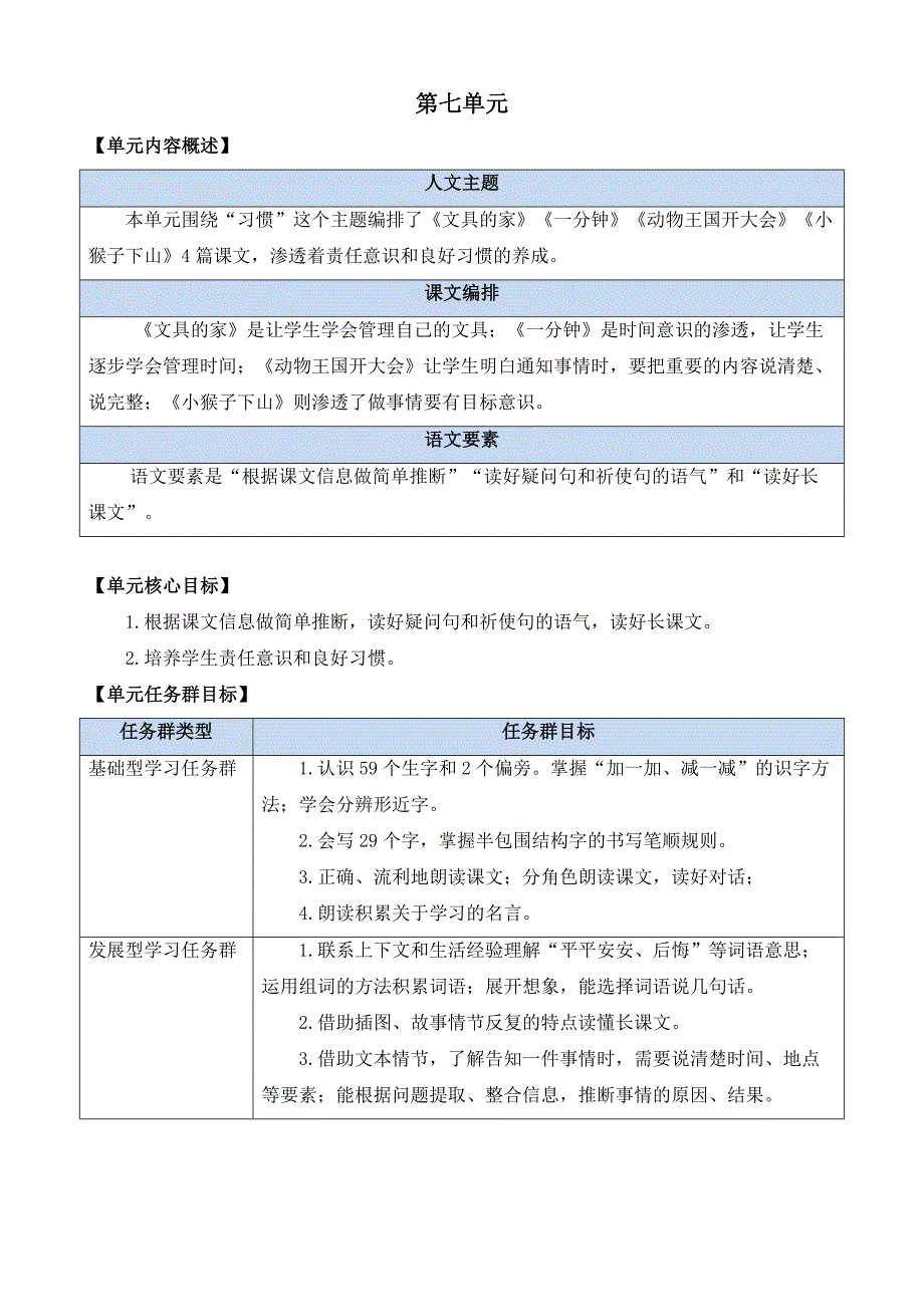 部编版语文一年级下册 15 文具的家 教案 2课时_第1页