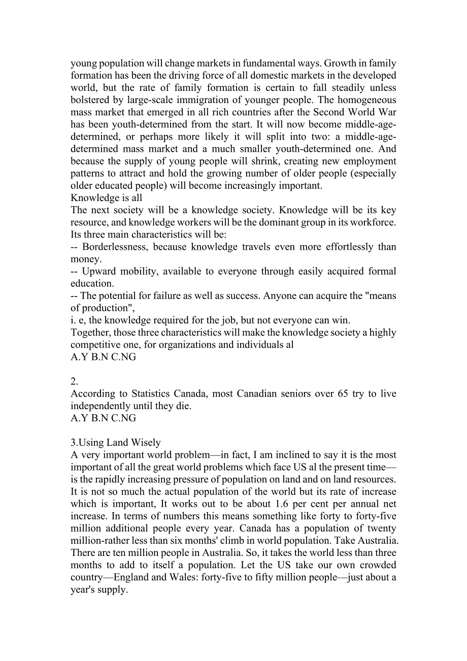 2022-2023年河南省洛阳市大学英语6级大学英语六级重点汇总（含答案）_第2页