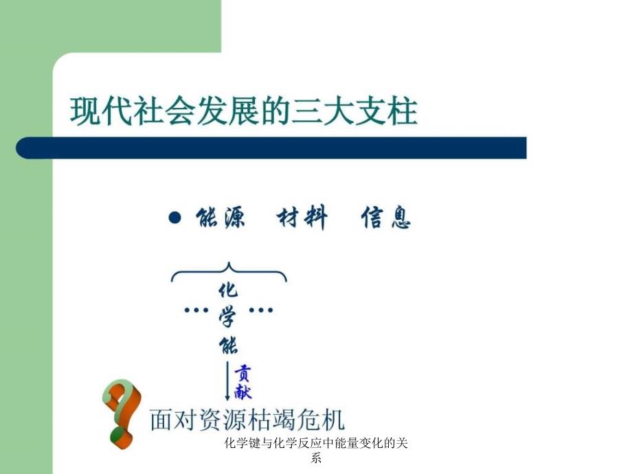 化学键与化学反应中能量变化的关系课件_第3页