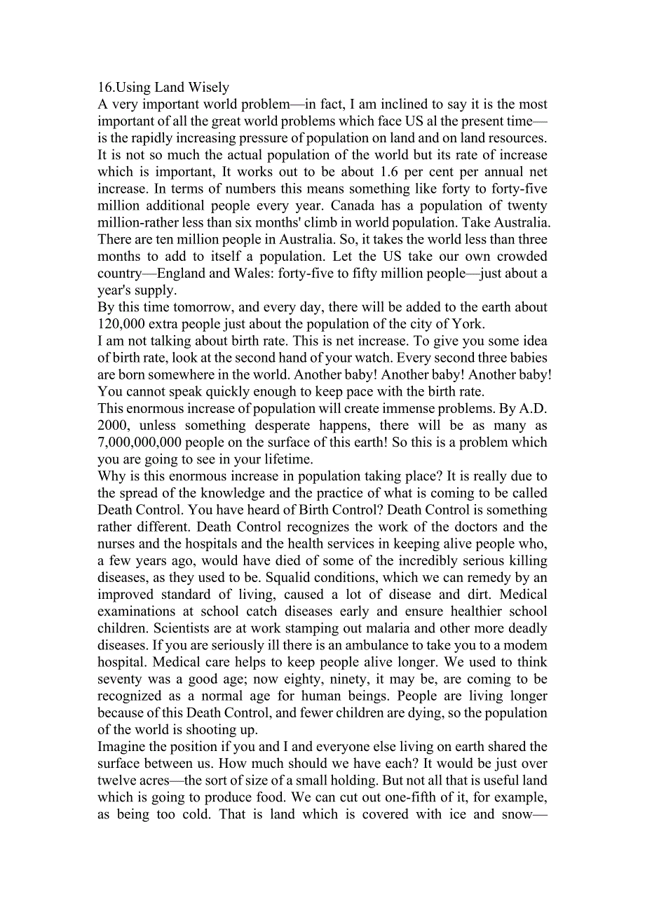 2022-2023年广东省东莞市大学英语6级大学英语六级重点汇总（含答案）_第3页