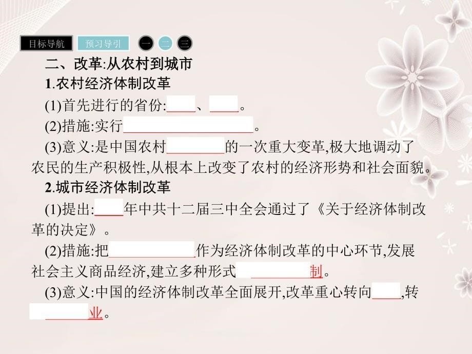 高中历史 专题三 中国社会主义建设道路的探索 32 伟大的历史性转折课件 人民版必修2._第5页