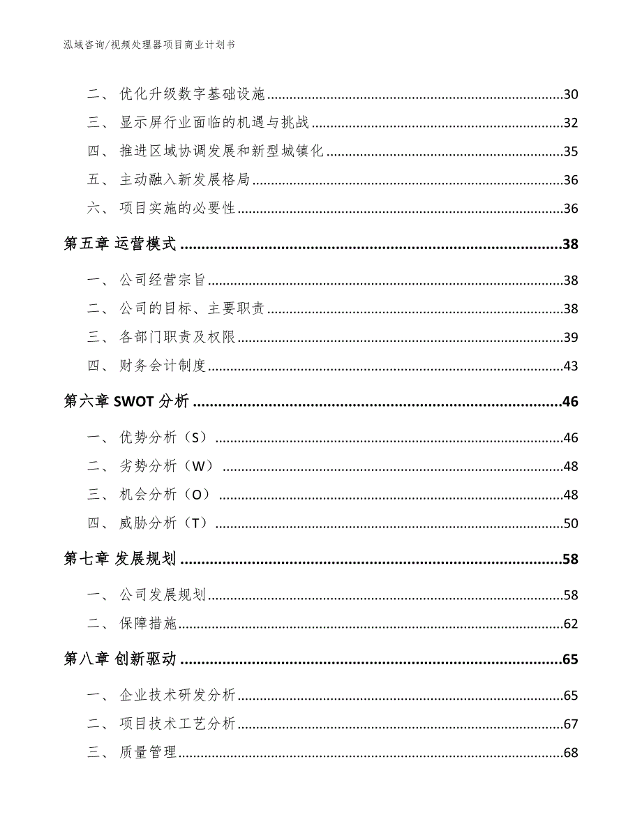 视频处理器项目商业计划书模板_第3页