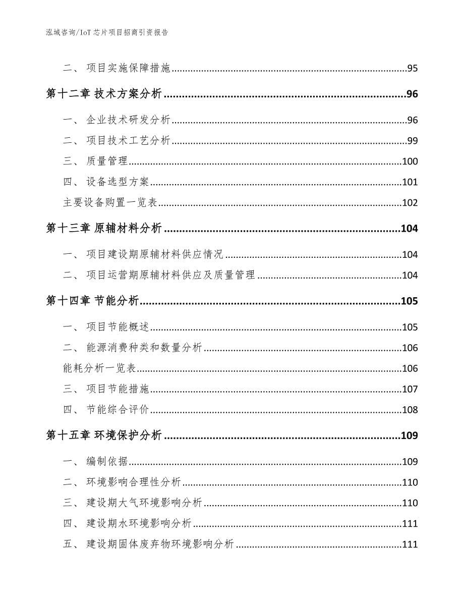 IoT芯片项目招商引资报告_第5页