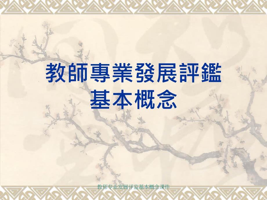 教师专业发展评监基本概念课件_第1页