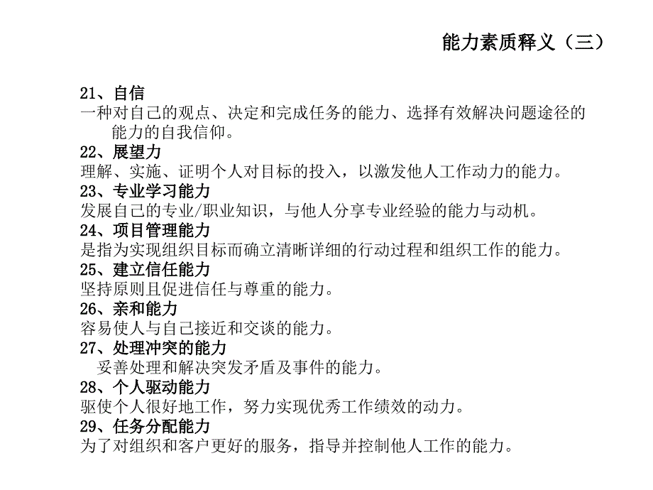 某房地产公司胜任力模型详解_第4页