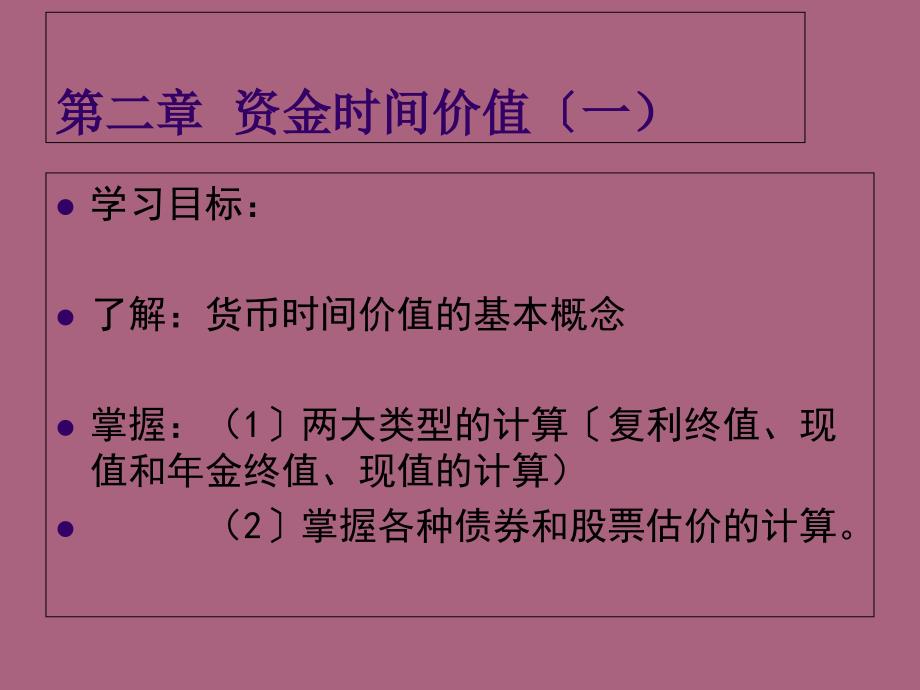 第二章资金时间价值二ppt课件_第1页