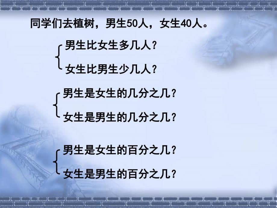 百分数应用题：求一个数比另一个数多(或少)百分之几的应用题(六年级上).ppt_第2页