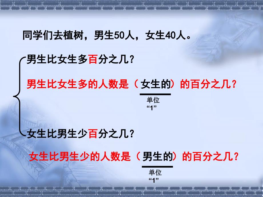 百分数应用题：求一个数比另一个数多(或少)百分之几的应用题(六年级上).ppt_第4页