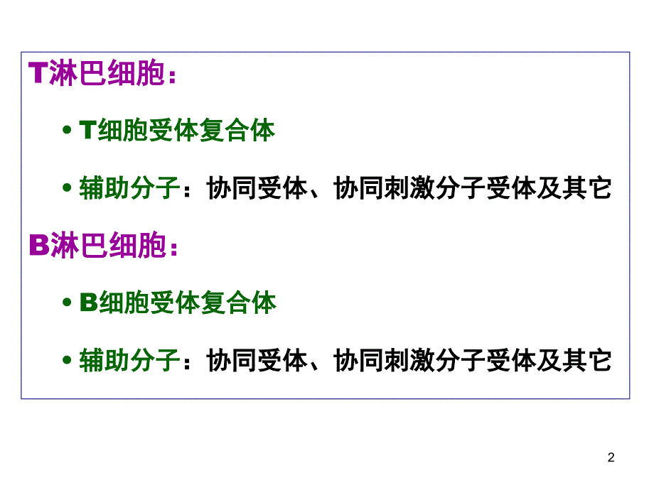 淋巴细胞的抗原受体课件_第2页