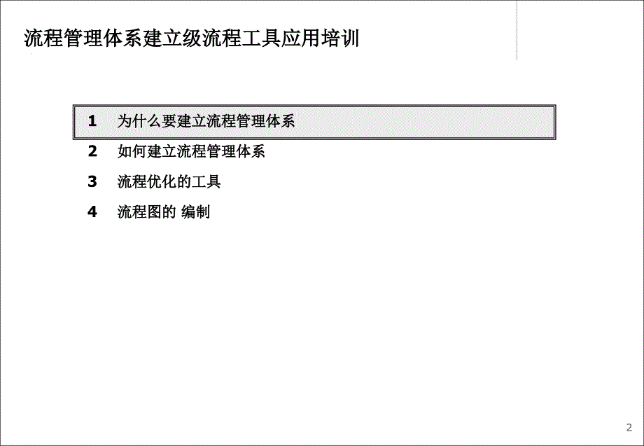 流程管理体系建立及流程工具应用培训_第2页