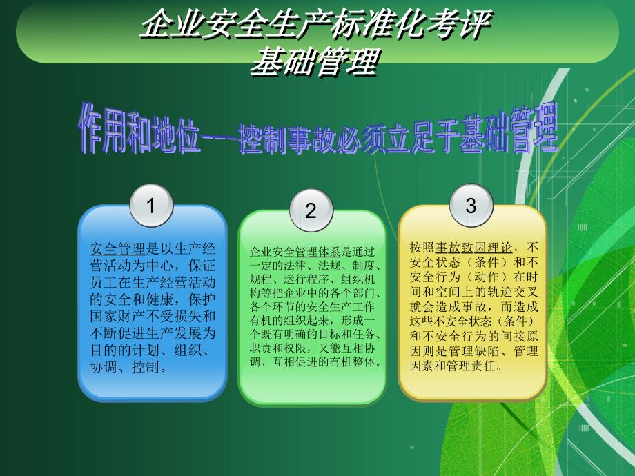 企业安全生产标准化考评标准基础管理_第2页