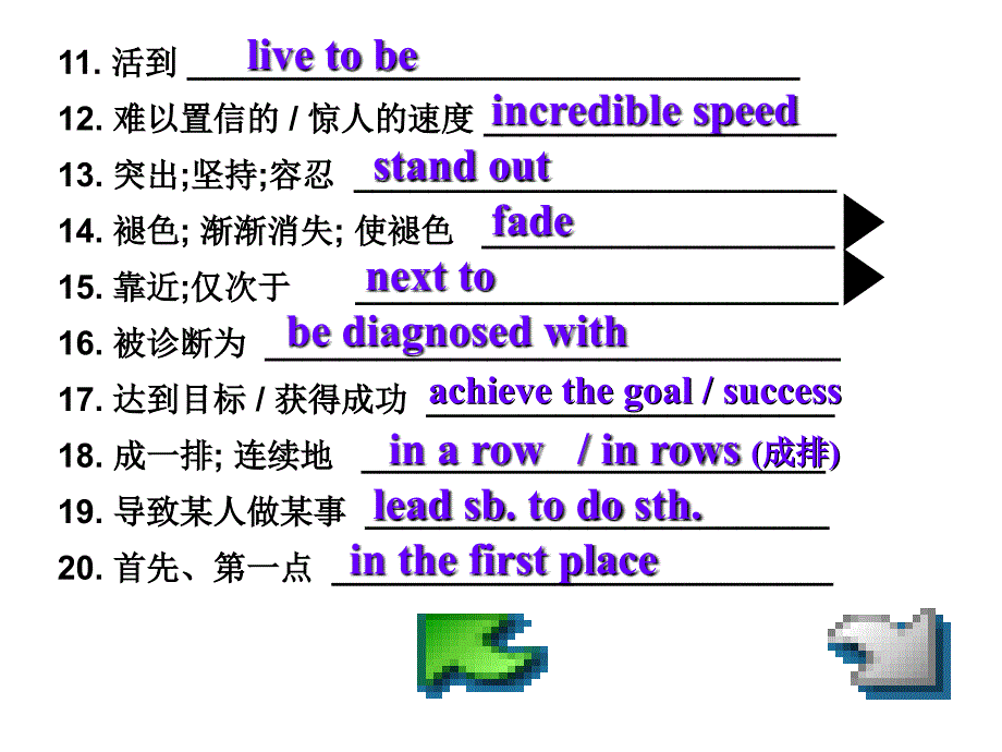 高三人教版修订版第三册第一单复习课件_第4页