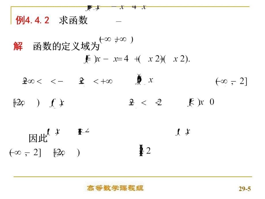 高等数学（上）课件：4-4函数的单调性与极值_第5页