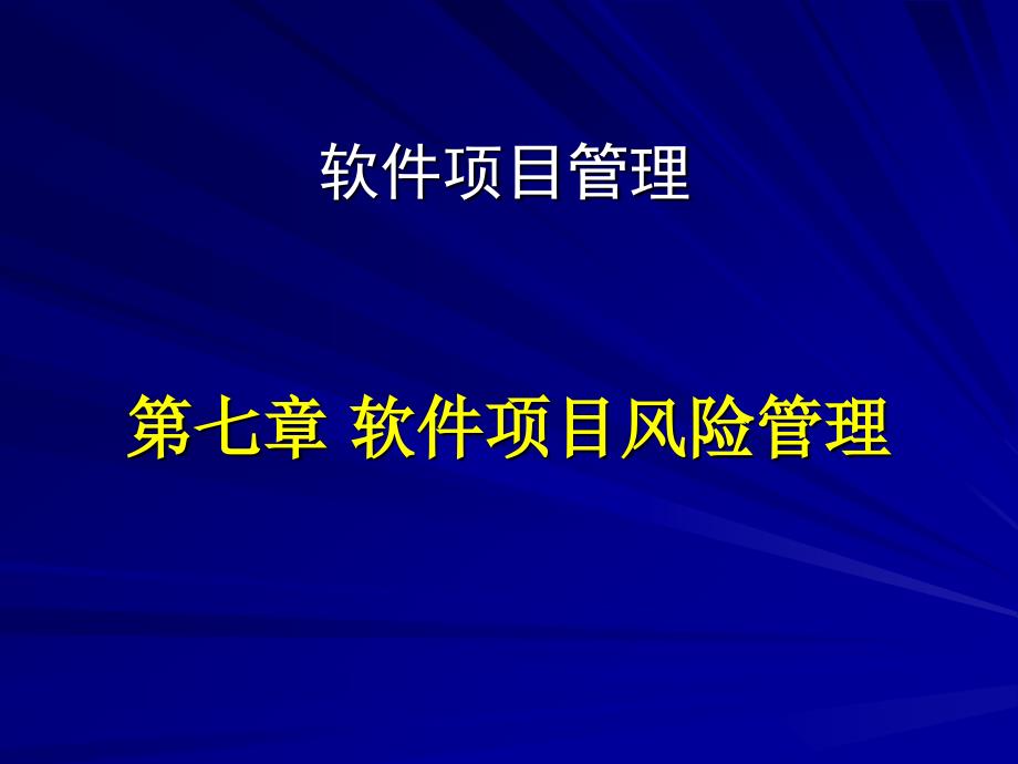 软件项目风控制_第1页