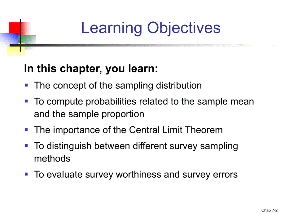 商业统计学英文课件：ch07 Sampling And Sampling Distributions_第2页