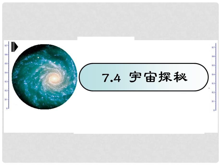 八年级物理下册 7.4 宇宙探秘课件 苏科版_第1页