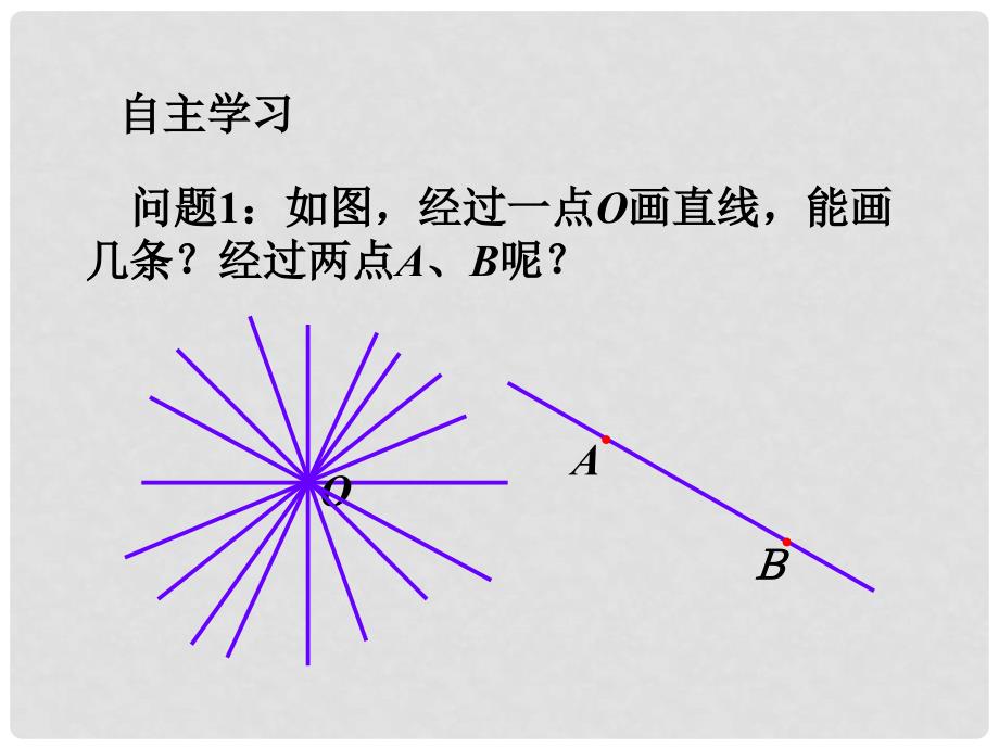 河北省石家庄市赞皇县七年级数学上册 4.2.1 直线、射线、线段课件 （新版）新人教版_第4页