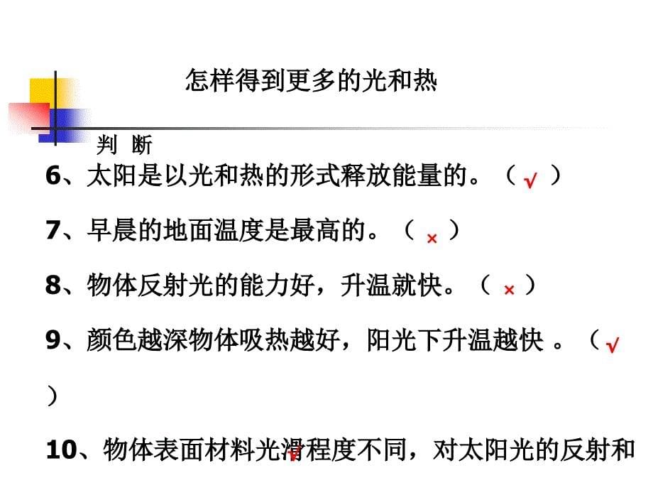 教科版小学科学五年级上册第二单元《怎样得到更多的光和热》PPT课件_第5页