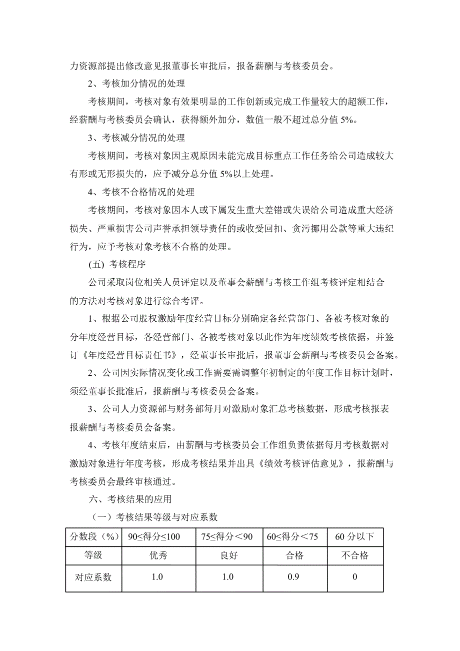 600122宏图高科股票期权与限制性股票激励计划实施考核办法_第3页