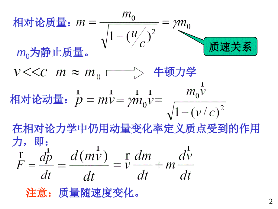 相对论能量质能关系_第2页