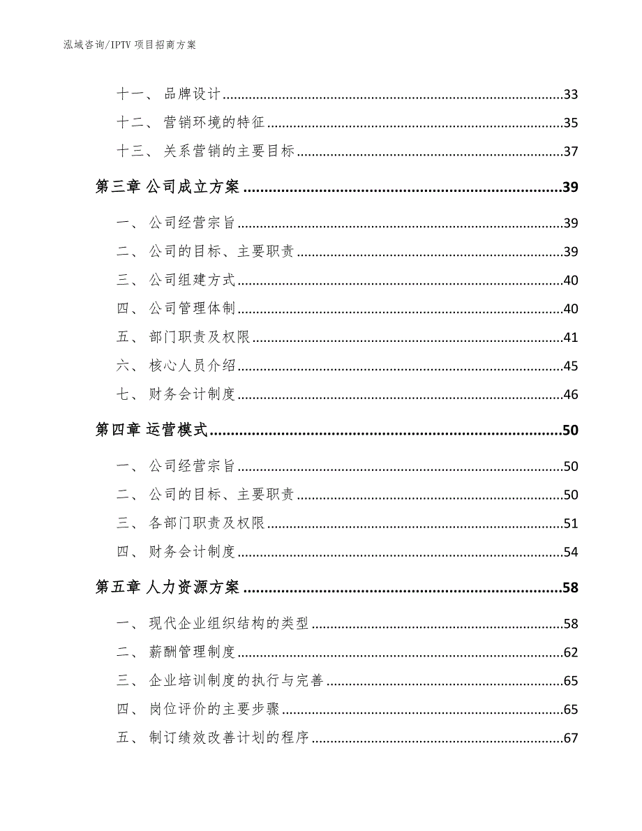 IPTV项目招商方案_参考模板_第4页