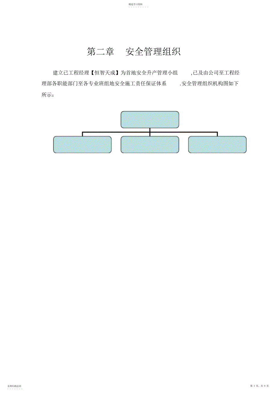 2022年某花园工程项目安全施工组织方案_第3页