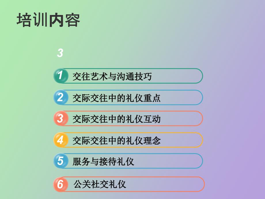 管理人员礼仪知识培训_第3页