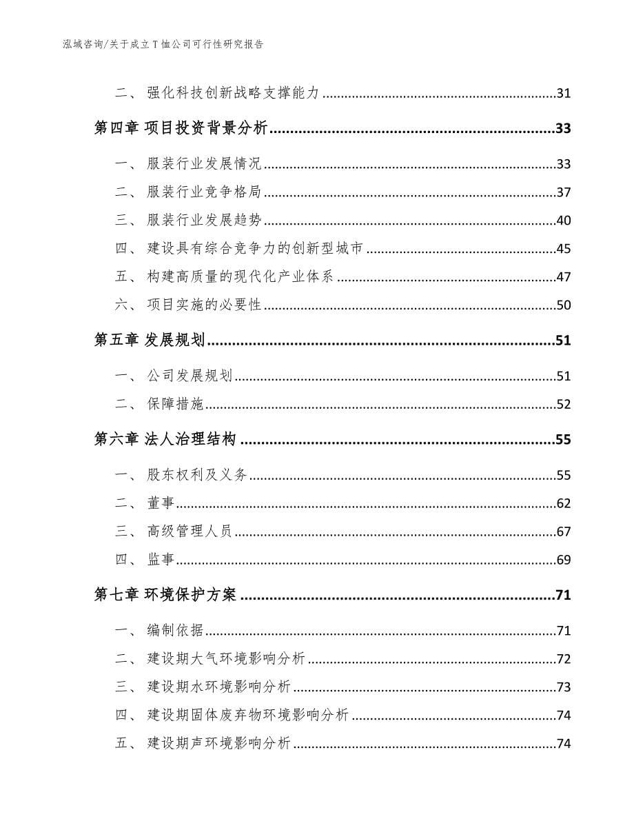 关于成立T恤公司可行性研究报告_第5页