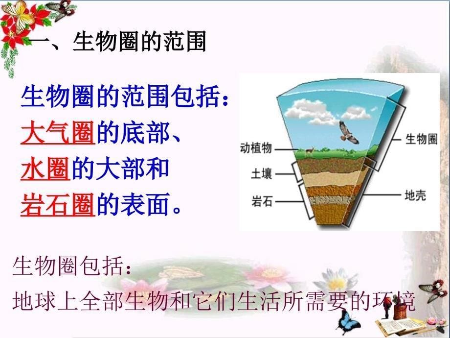 《生物圈是最大的生态系统》了解生物圈课件_第5页