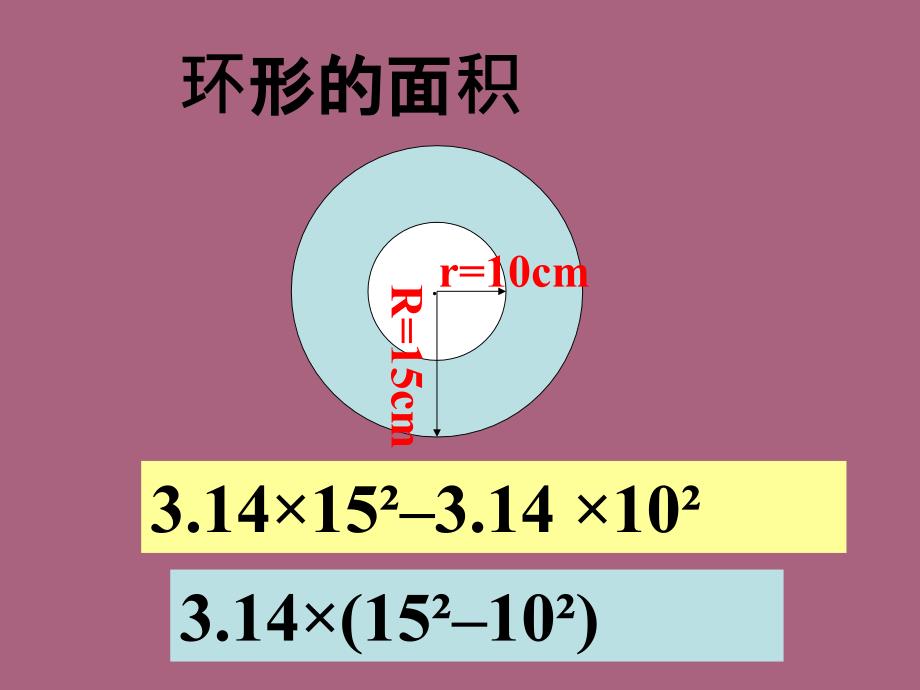 环形的面积公式ppt课件_第4页