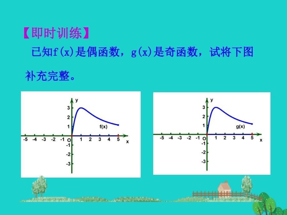 高中数学-情境互动课型--集合与函数的概念-132-奇偶性-时-习题课——函数奇偶性的应用课件-新_第5页