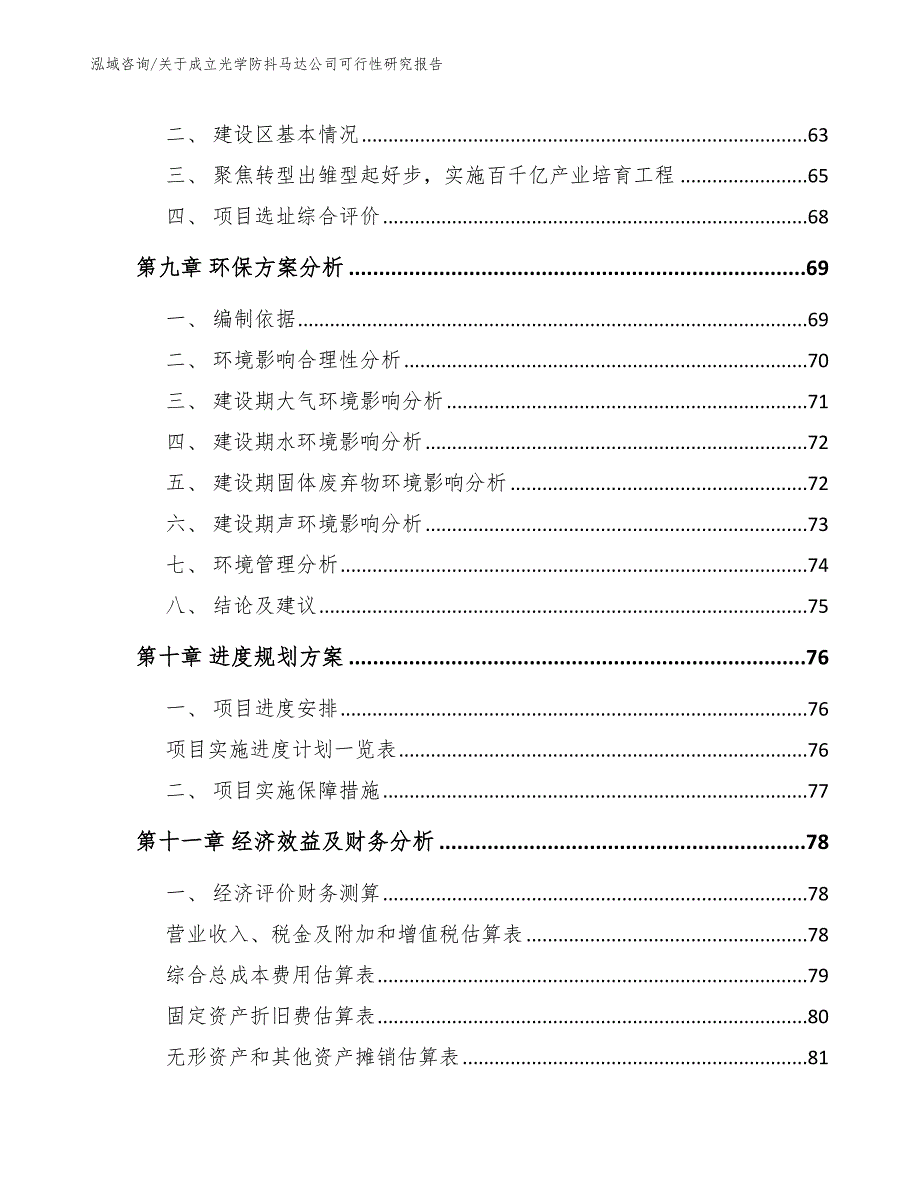 关于成立光学防抖马达公司可行性研究报告模板_第4页